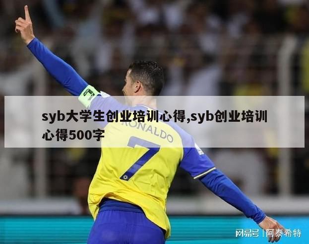 syb大学生创业培训心得,syb创业培训心得500字