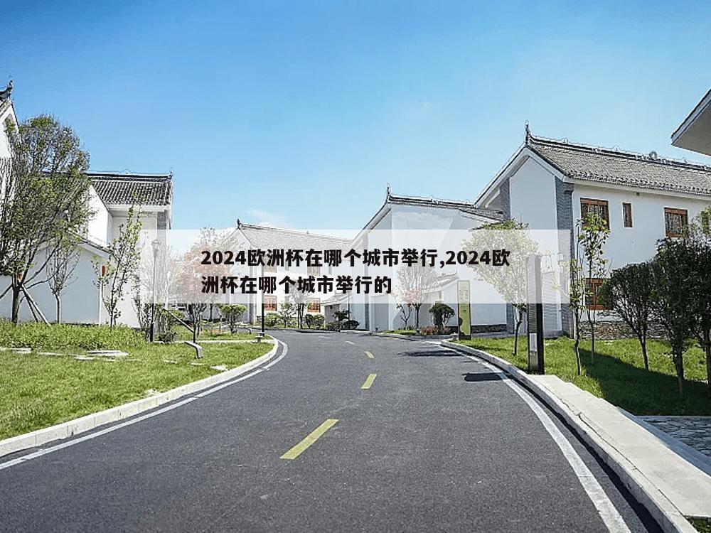 2024欧洲杯在哪个城市举行,2024欧洲杯在哪个城市举行的