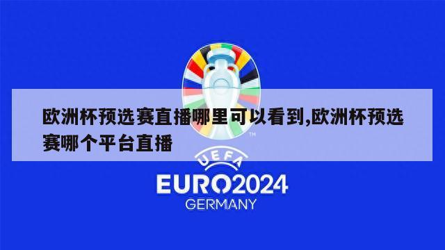 欧洲杯预选赛直播哪里可以看到,欧洲杯预选赛哪个平台直播