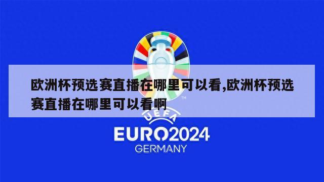 欧洲杯预选赛直播在哪里可以看,欧洲杯预选赛直播在哪里可以看啊