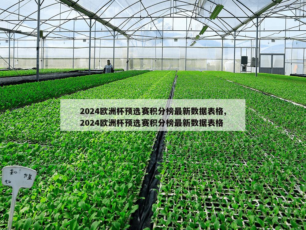 2024欧洲杯预选赛积分榜最新数据表格,2024欧洲杯预选赛积分榜最新数据表格